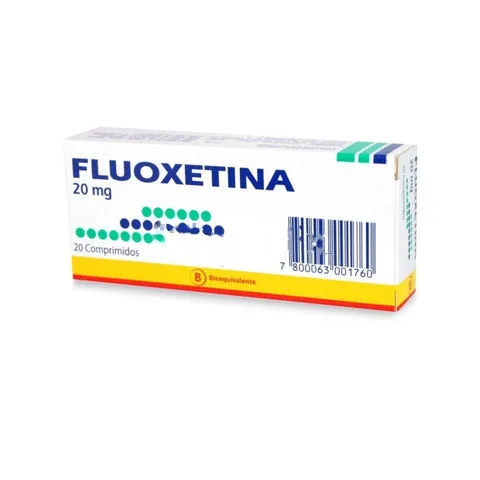 Fluoxetina 20 mg x 20 Comprimidos - Milab