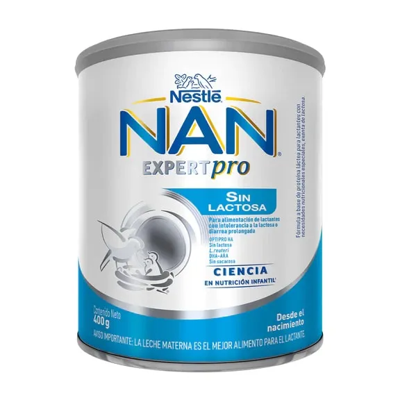 Nan Sin Lactosa 400 g - Fórmula Infantil Nestlé