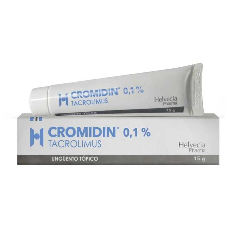 Cromidin 0,1 % Ungüento Tópico 15 g - Tacrolimus