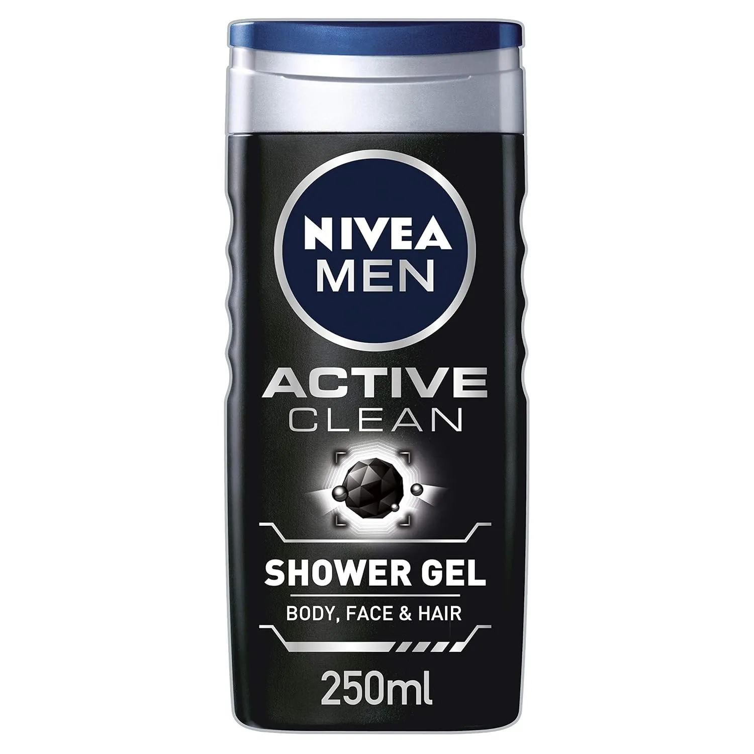 Nivea Men Active Clean Gel de Ducha 250 ml - Carbón Activado