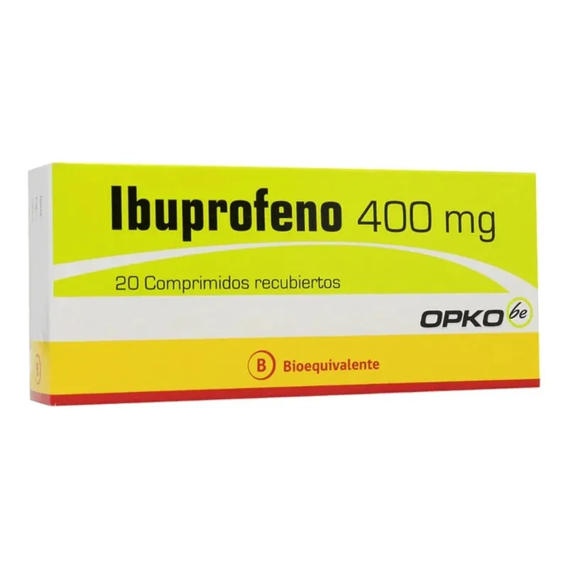 Ibuprofeno 400 mg x 20 Comprimidos - OPKO