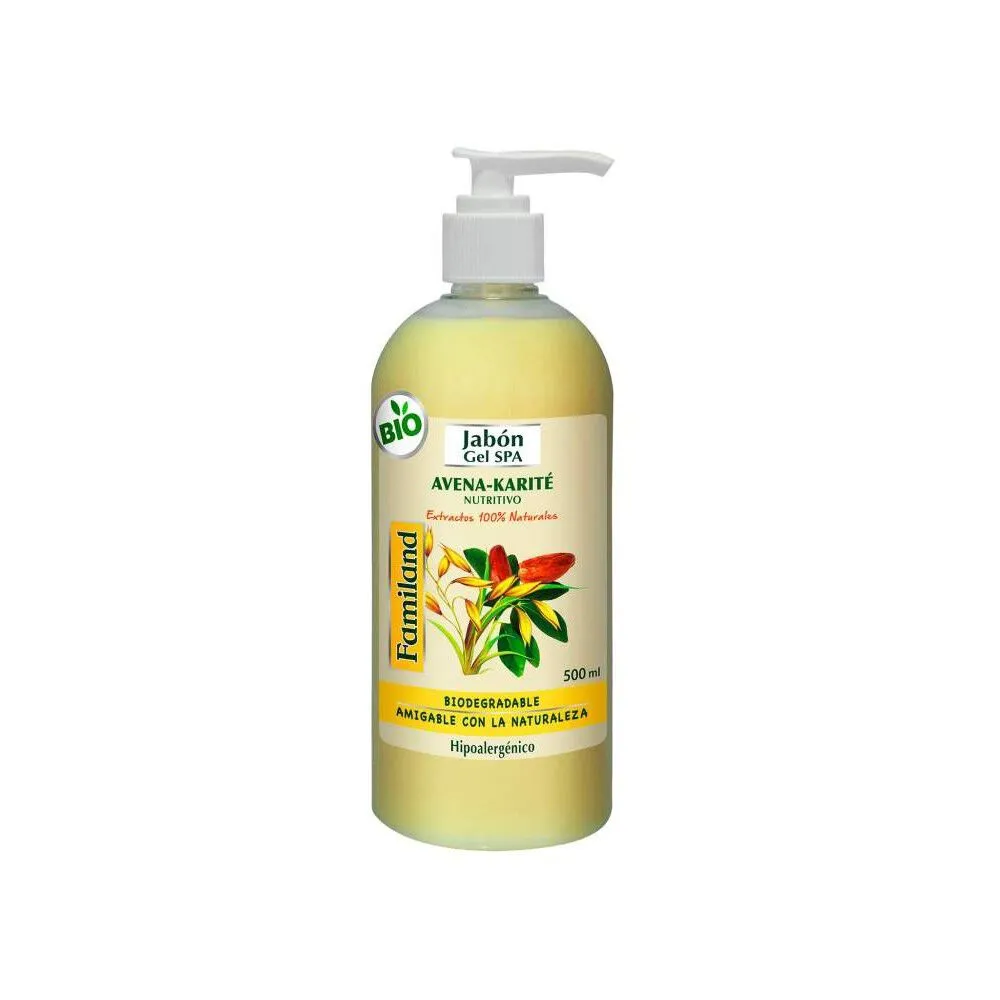 Familand Jabón Líquido Avena Karité Nutritivo 500 ml