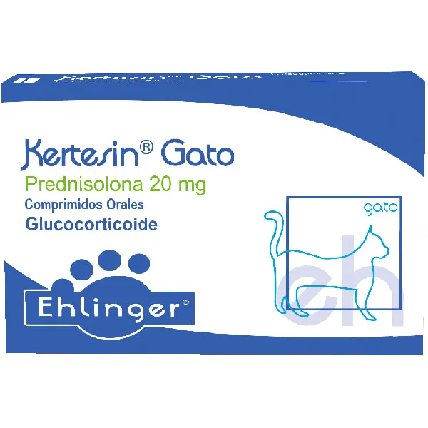Kertesin Gato 20 mg x 10 Comprimidos - Prednisolona
