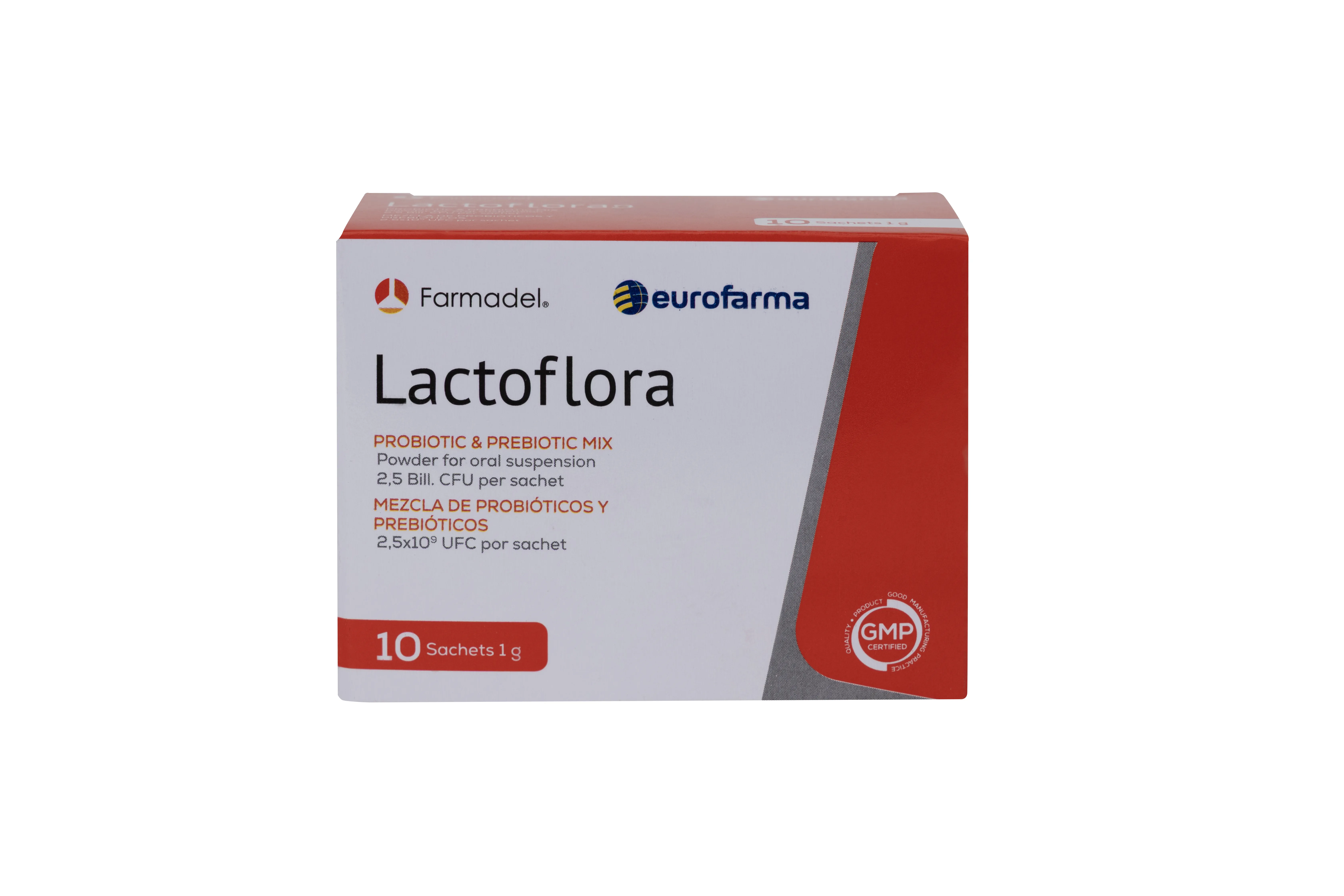 Lactoflora Mezcla de Probióticos y Prebióticos 10 Sobres