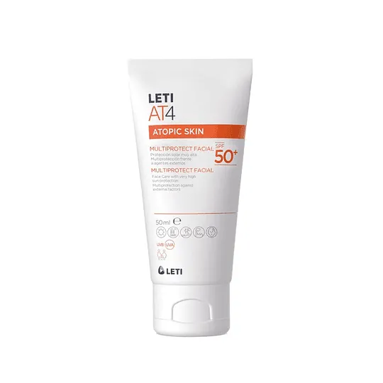 Leti AT4 Multiprotect Facial Atopic Skin SPF50+ 50 ml