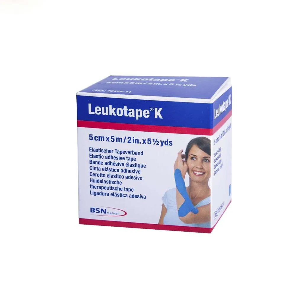 Leukotape K Tape Neuromuscular Celeste 5cm x 5m