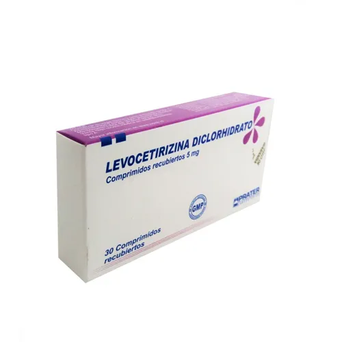 Levocetirizina 5 mg x 30 Comprimidos - Prater