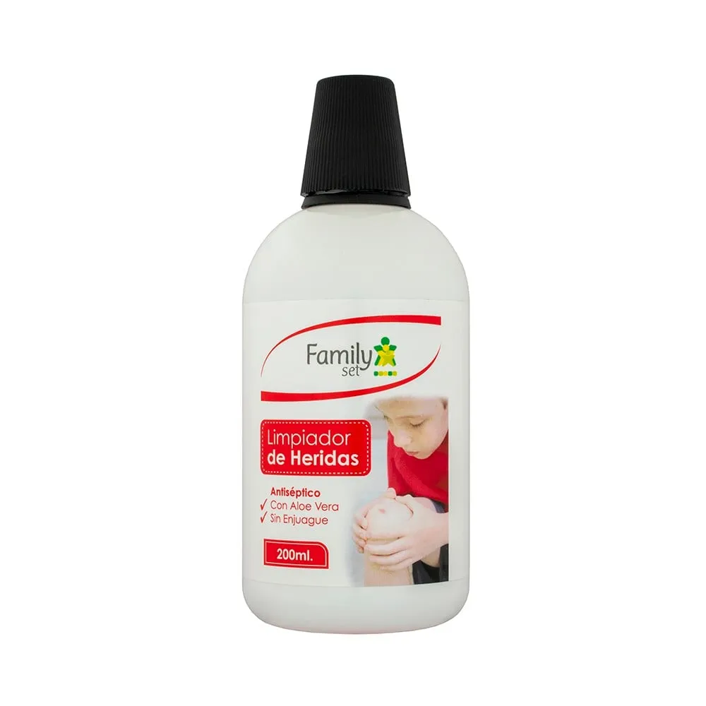 Family Set Limpiador de Heridas 200 mL