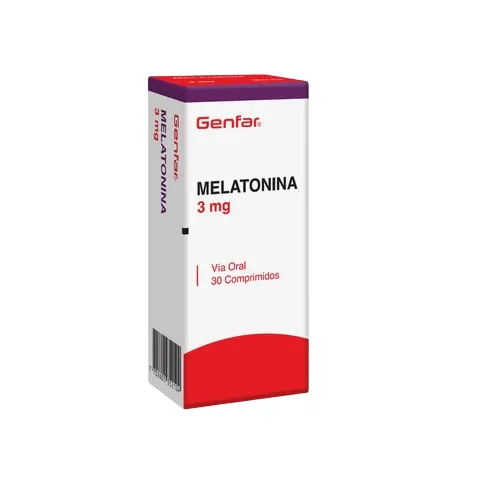 Melatonina 3 mg x 30 Comprimidos - Genfar
