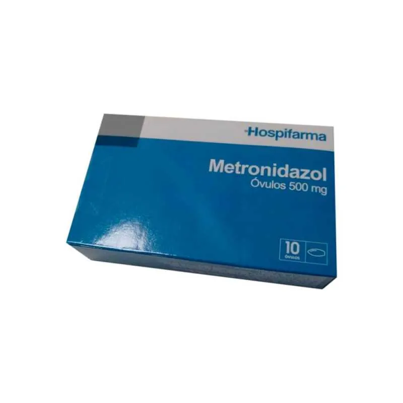 Metronidazol 500 mg x 10 Óvulos - Hospifarma