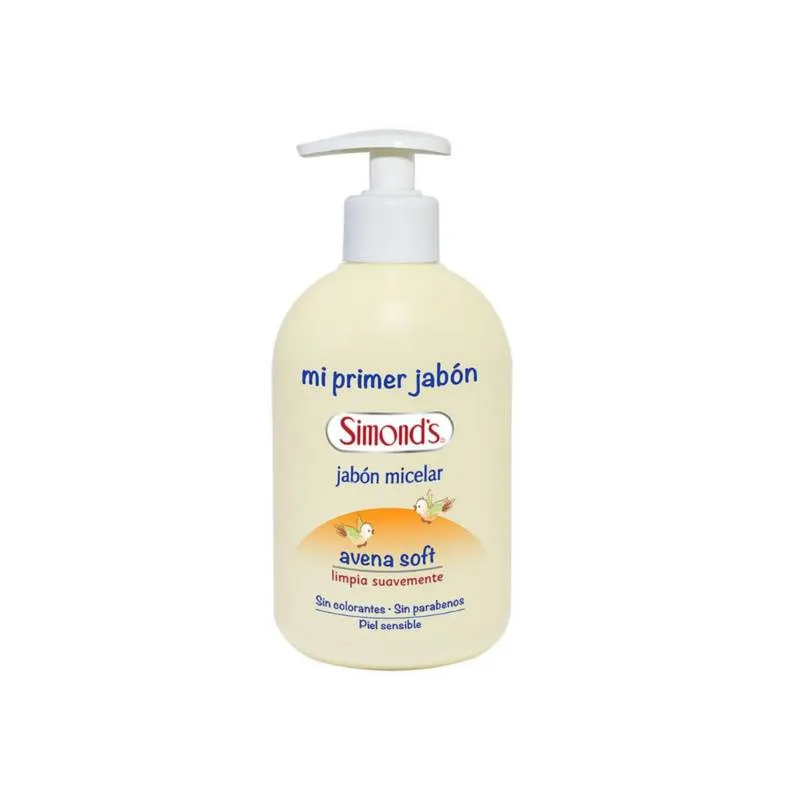 Simonds Mi Primer Jabón Micelar Avena Soft 340 ml
