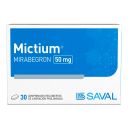 Mictium 50 mg x 30 Comprimidos Recubiertos - Mirabegrón