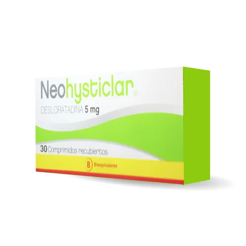 Neohysticlar 5 mg x 30 Comprimidos - Desloratadina