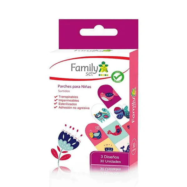 Family Set Parches para Niñas 30 Unidades - Surtidos