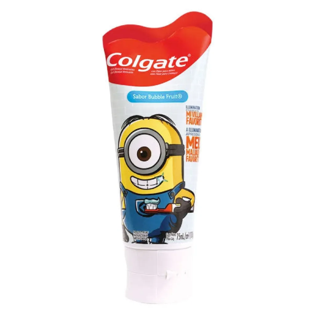 Colgate Minions Pasta Dental Infantil Bubble Fruit 75 ml