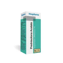 Prednisolona Acetato 1% Solución Oftálmica 10 ml - Hospifarma