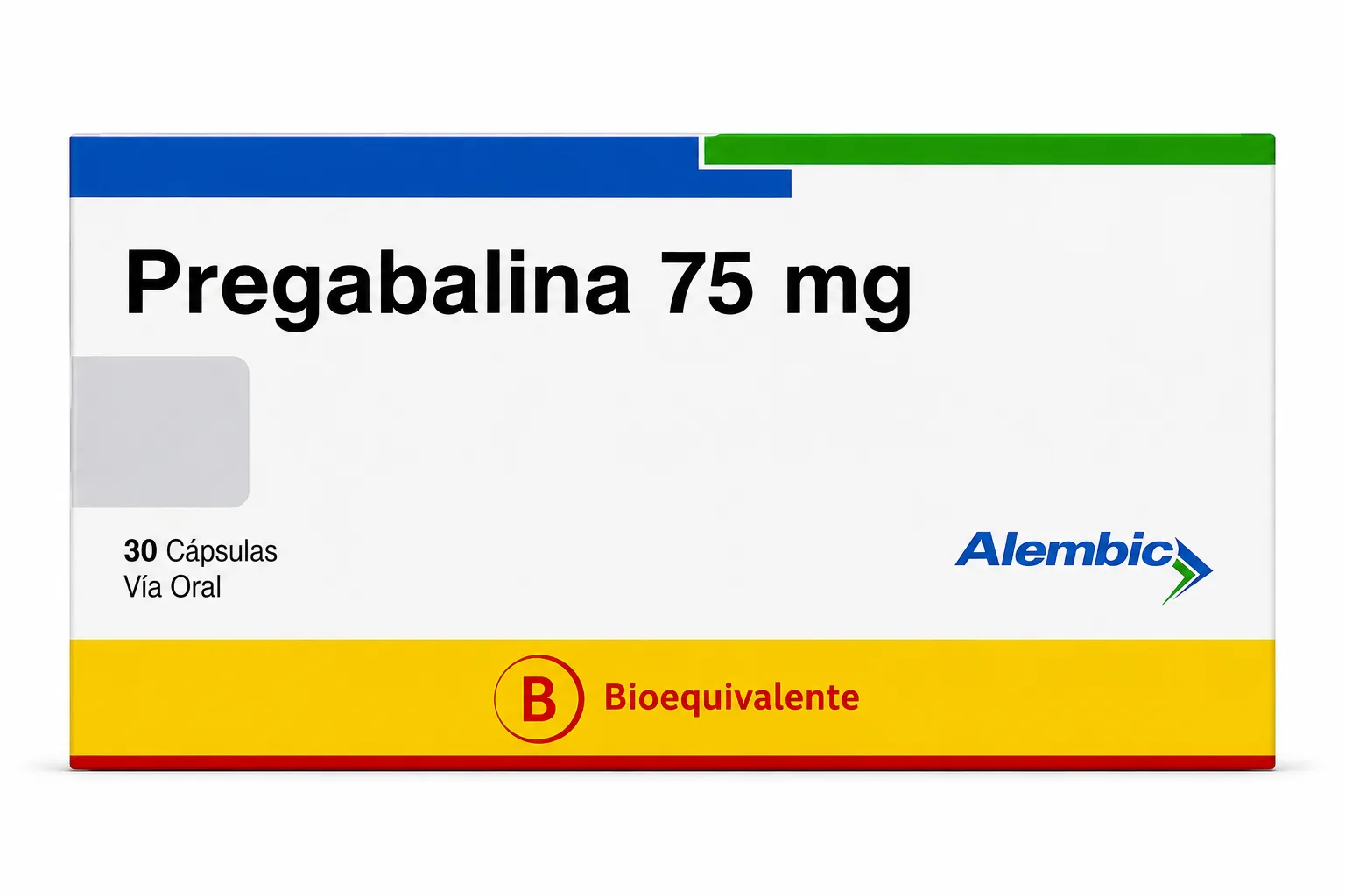Pregabalina 75 mg x 30 Cápsulas - Alembic
