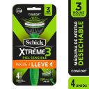 Prestobarba Desechable Xtreme 3 Piel Sensible
