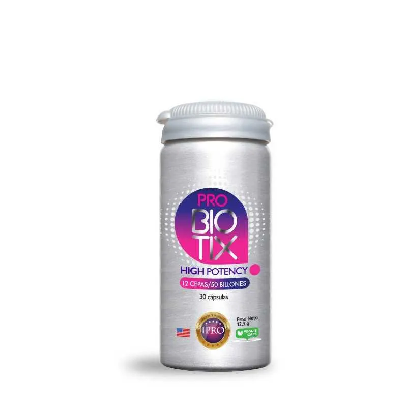 Probiotix High Potency 12 Cepas 50 Billones 30 Cápsulas