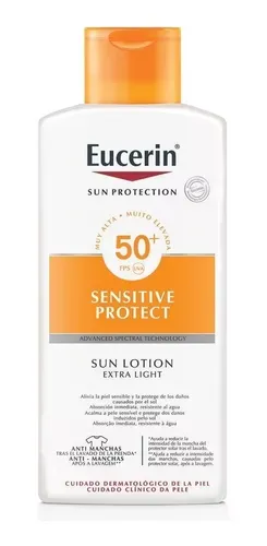 Eucerin Sensitive Protect Extra Light FPS50+ 400 ml - Protector Solar