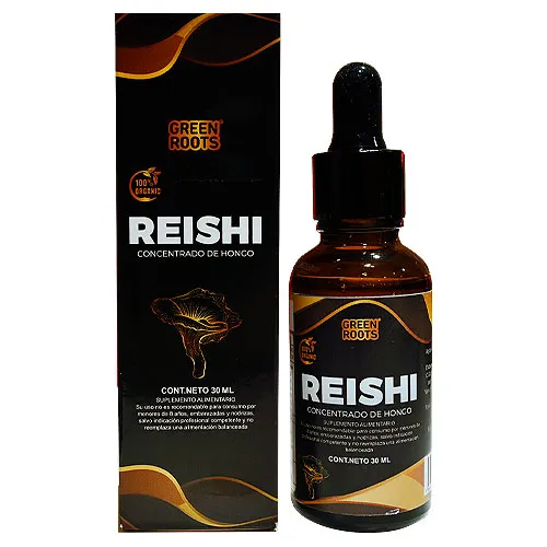 Green Roots Reishi Concentrado 30 ml - Extracto de Hongos