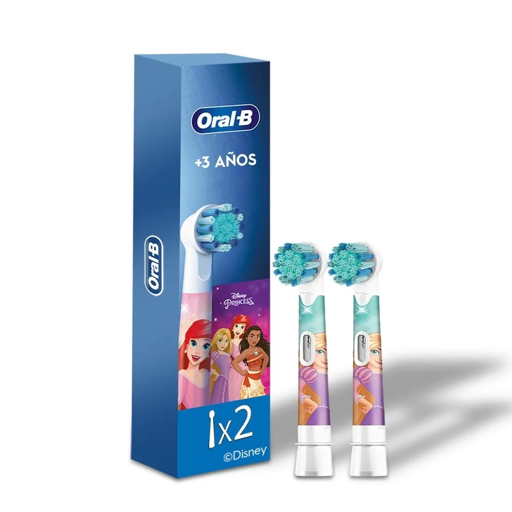 Oral-B Repuesto Cepillo Eléctrico Disney Princess 2 Unidades