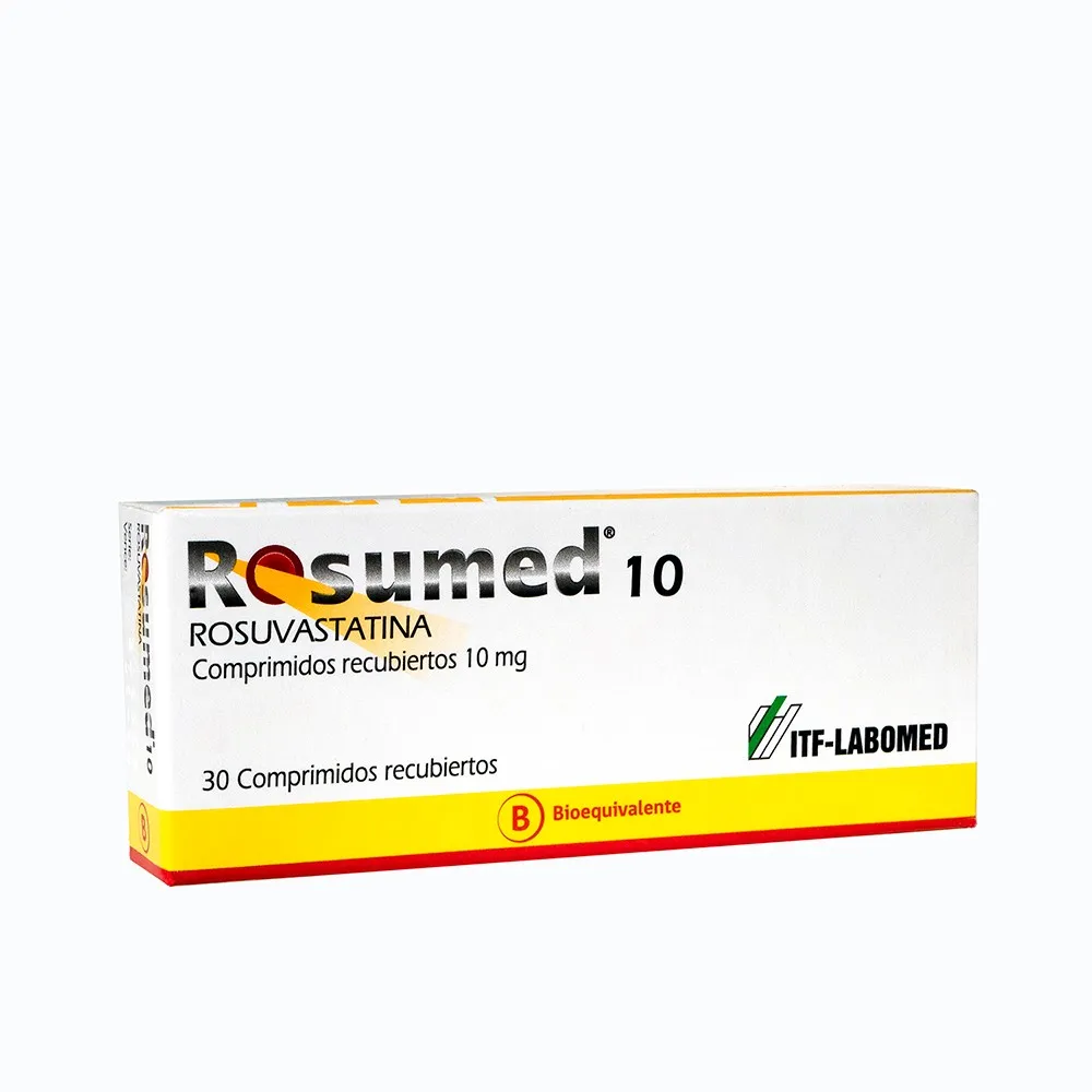 Rosumed 10 mg x 30 Comprimidos - Rosuvastatina