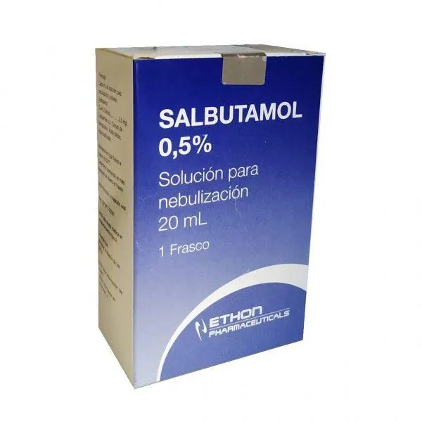 Salbutamol 0,5% x 20 mL Solución para Nebulización - Ethon