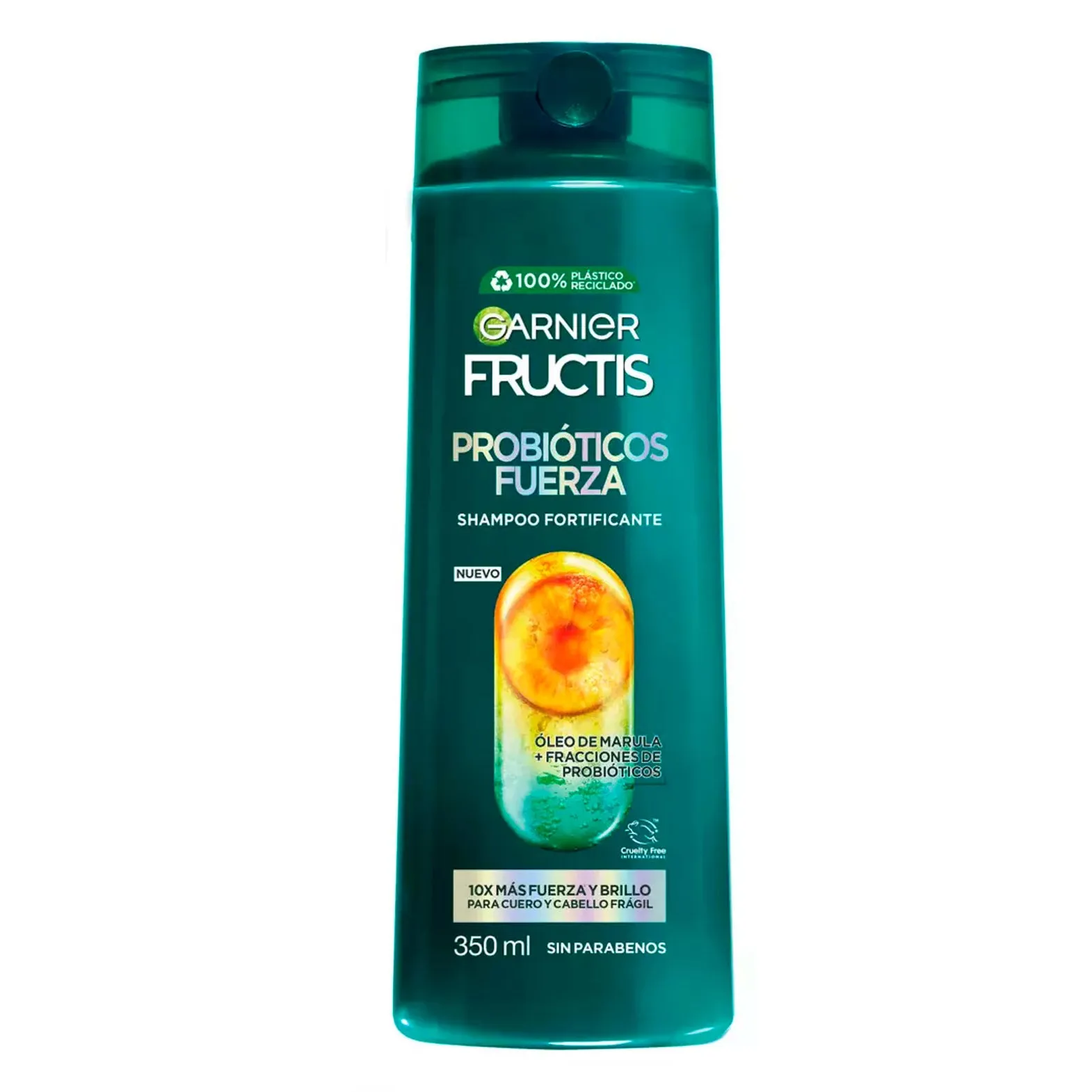 Garnier Fructis Probióticos Fuerza Shampoo 350 ml