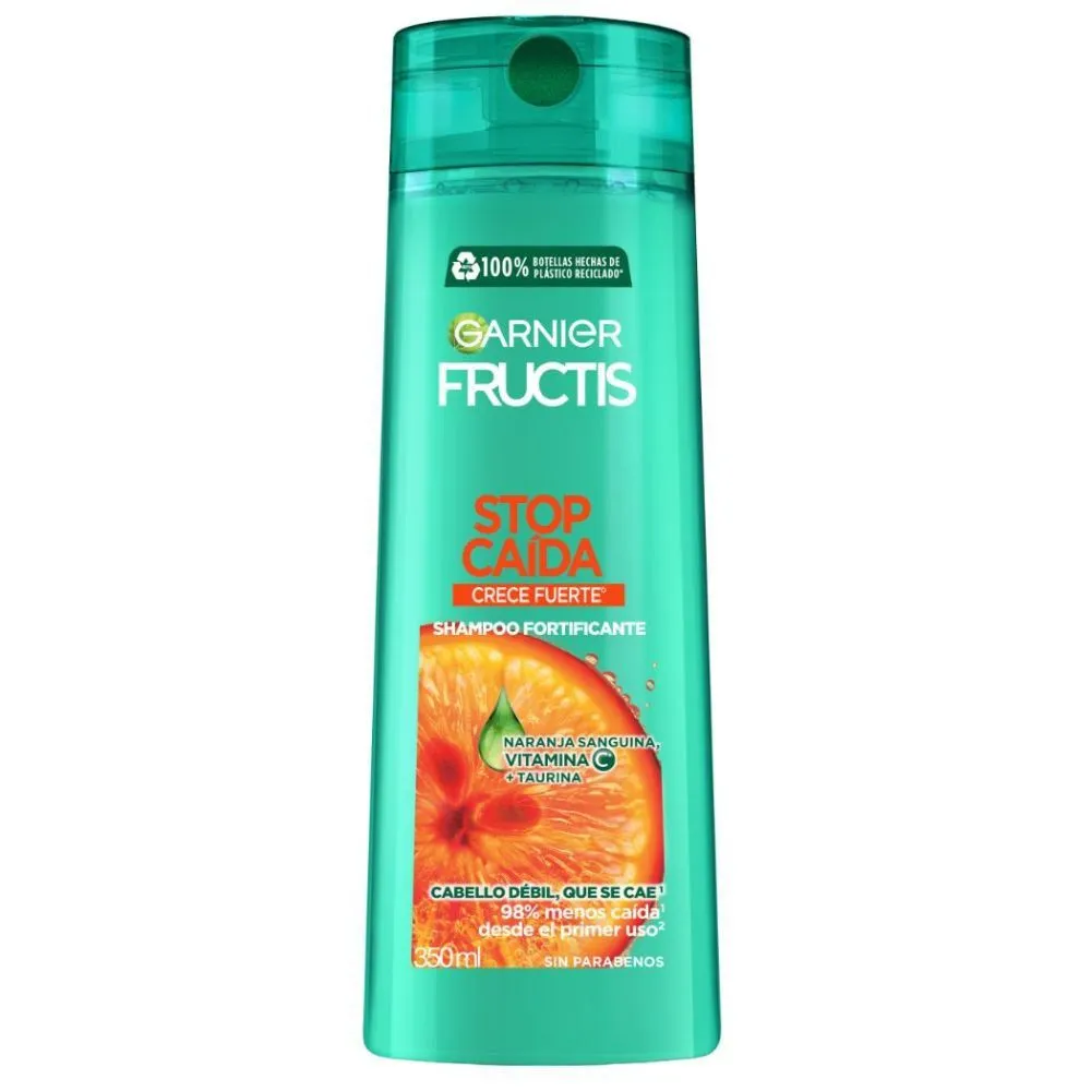 Garnier Fructis Stop Caída Crece Fuerte Shampoo 350 ml