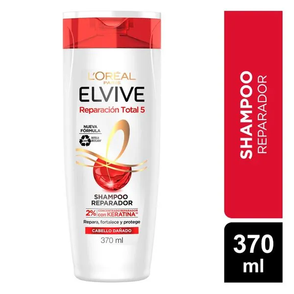 Elvive Reparación Total 5 Shampoo 370 ml