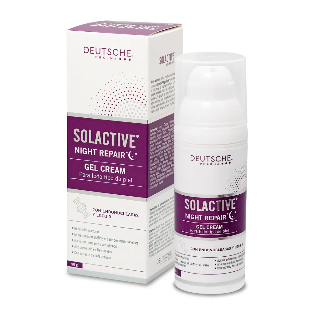 Solactive Night Repair Gel Cream 50 ml - Reparador Nocturno