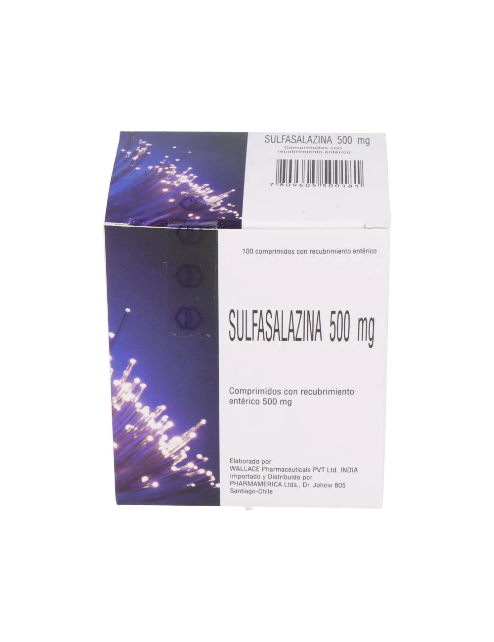 Sulfasalazina 500 mg x 100 Comprimidos - Pharmamerica