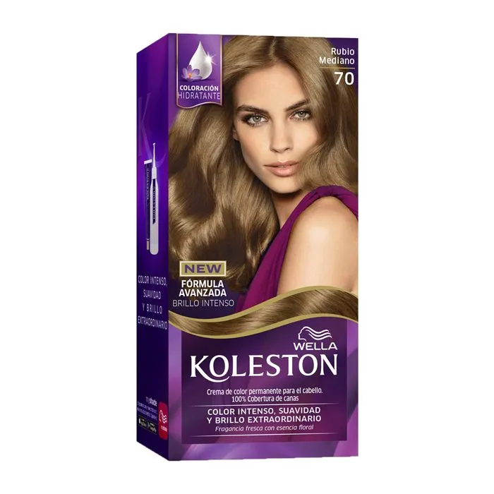 Koleston 70 Rubio Mediano Tintura Permanente - Wella