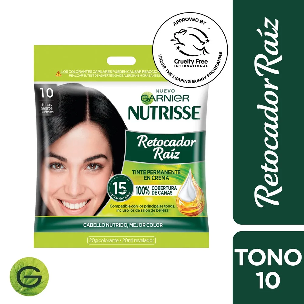 Garnier Nutrisse Retocador Raíz Tono 10 - Tinte Permanente