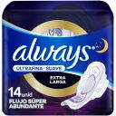 Toallas Higiénicas Noctura Ultrafina Extra Larga Abundante