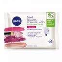 Toallitas Desmaquillantes Biodegradables Piel Seca 3 En 1