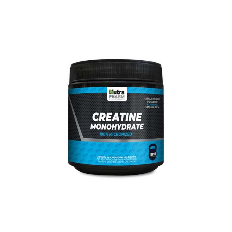 Nutrapharm Creatina Monohidratada 300 g (60 Porciones)