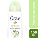 Dove Go Fresh 150 ml - Desodorante en Aerosol con Pepino