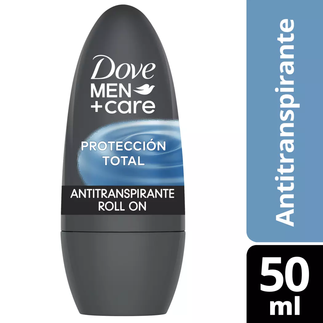 Dove Men+Care Cuidado Total Antitranspirante Roll-On 50 ml