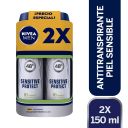 Nivea Men Desodorante Spray Sensitive Protect Pack 2x150 ml