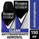 Rexona Clinical Clean Antitranspirante Hombre 150 ml