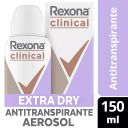 Rexona Clinical Extra Dry Antitranspirante Aerosol 150 ml