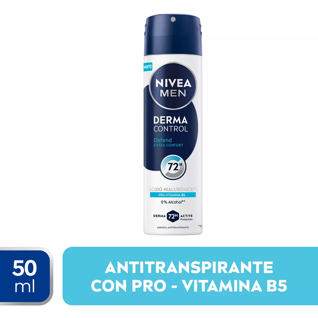 Nivea Men Derma Control Defend Extra Confort Spray 150 ml