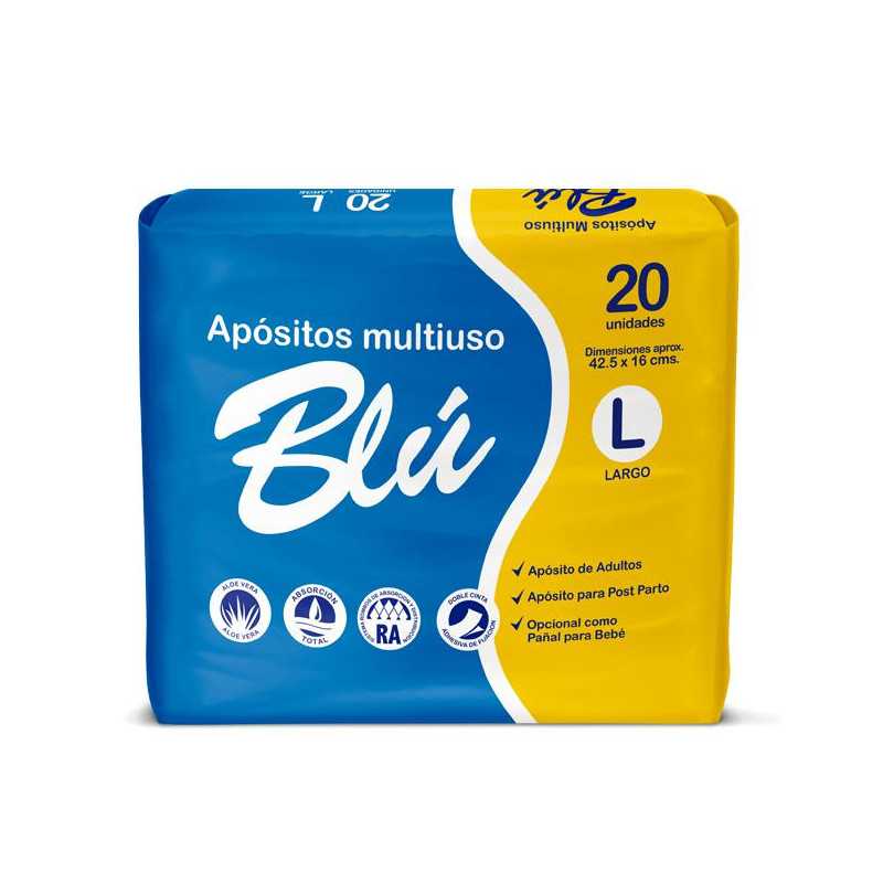 Blú Apósito Multiuso Talla L x 20 Unidades