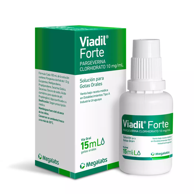 Viadil Forte 10 mg/mL x 15 mL Gotas - Pargeverina