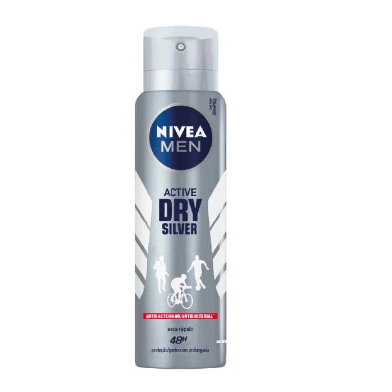 Nivea Men Silver Protect Spray 150 ml - Desodorante Antitranspirante