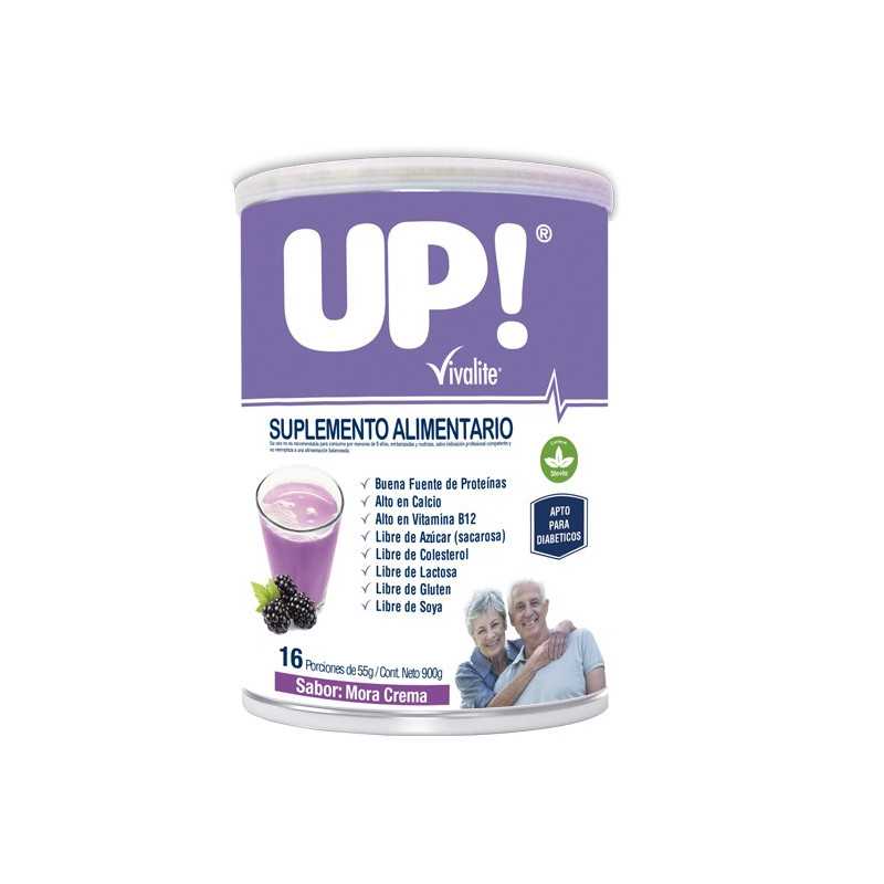 Vivalite Up! Suplemento Alimentario Mora Crema 900 g