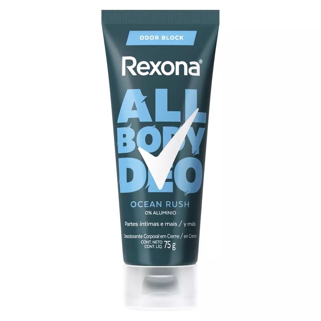 Rexona All Body Deo Ocean Rush Crema 75 g