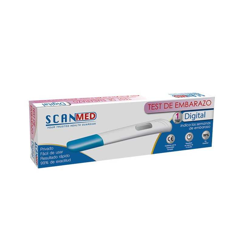 Scanmed Test de Embarazo Digital 1 Unidad